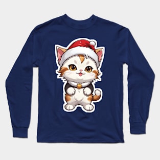 Cat Christmas Long Sleeve T-Shirt